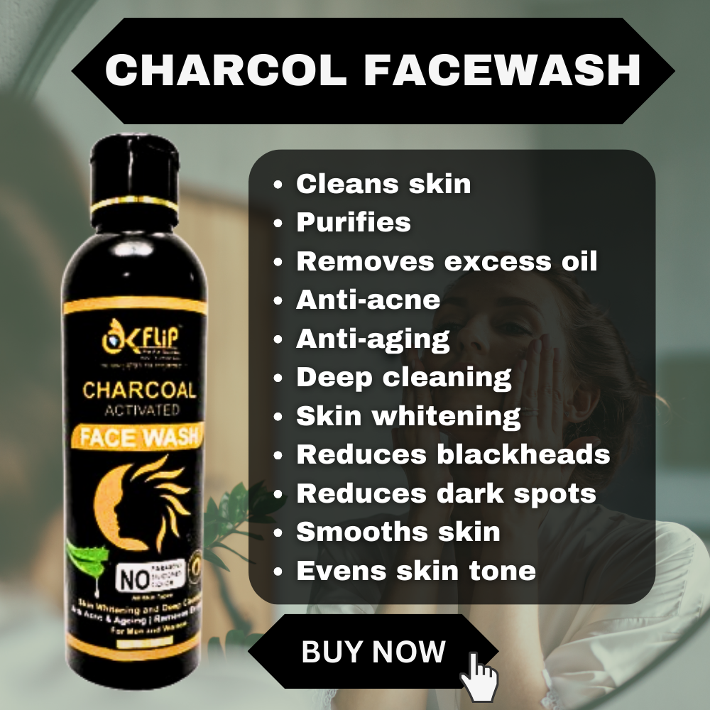 CHARCOL FACE WASH