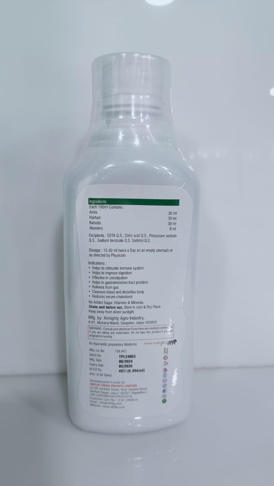 TRIPHALA RAS