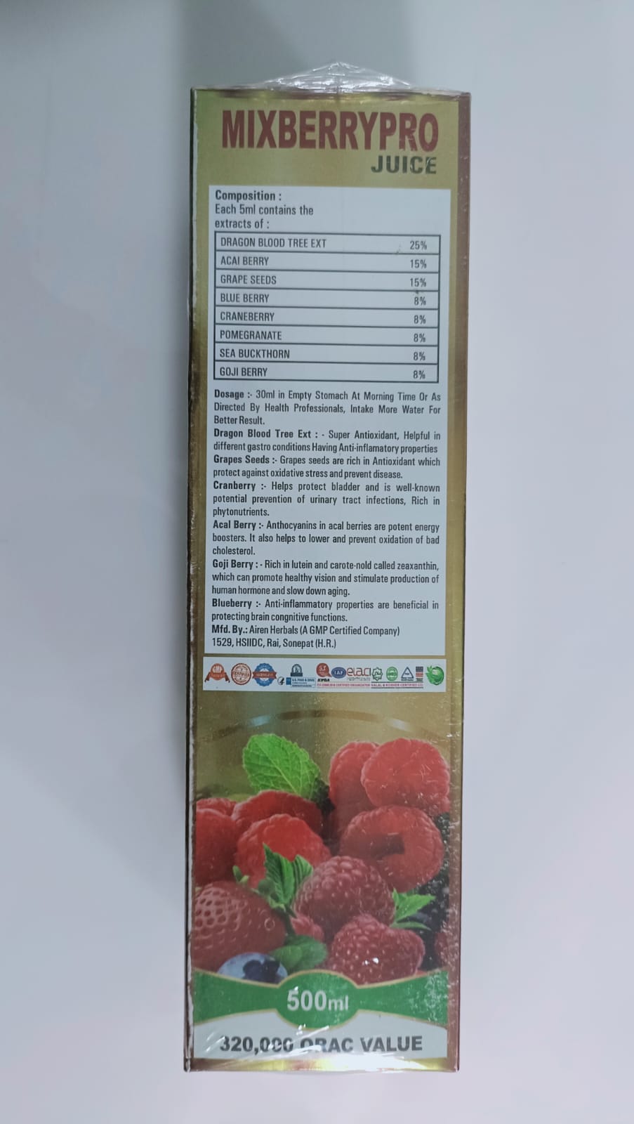 MIXBERRYPRO JUICE