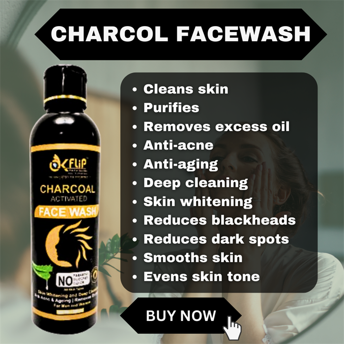CHARCOL FACE WASH